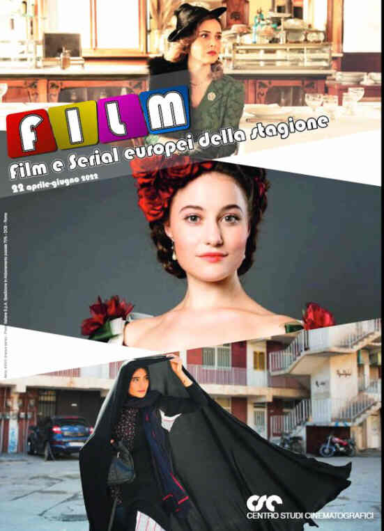 FILM E SERIAL magazine side cover Issue 22  April/June 2022