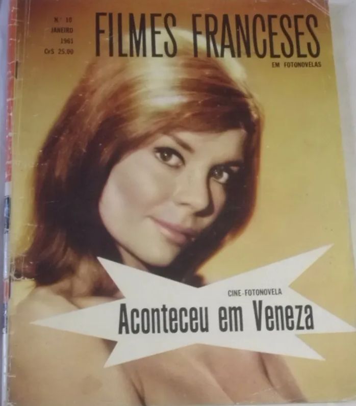 FILMES FRANCESES magazine side cover Issue 10  January 1961