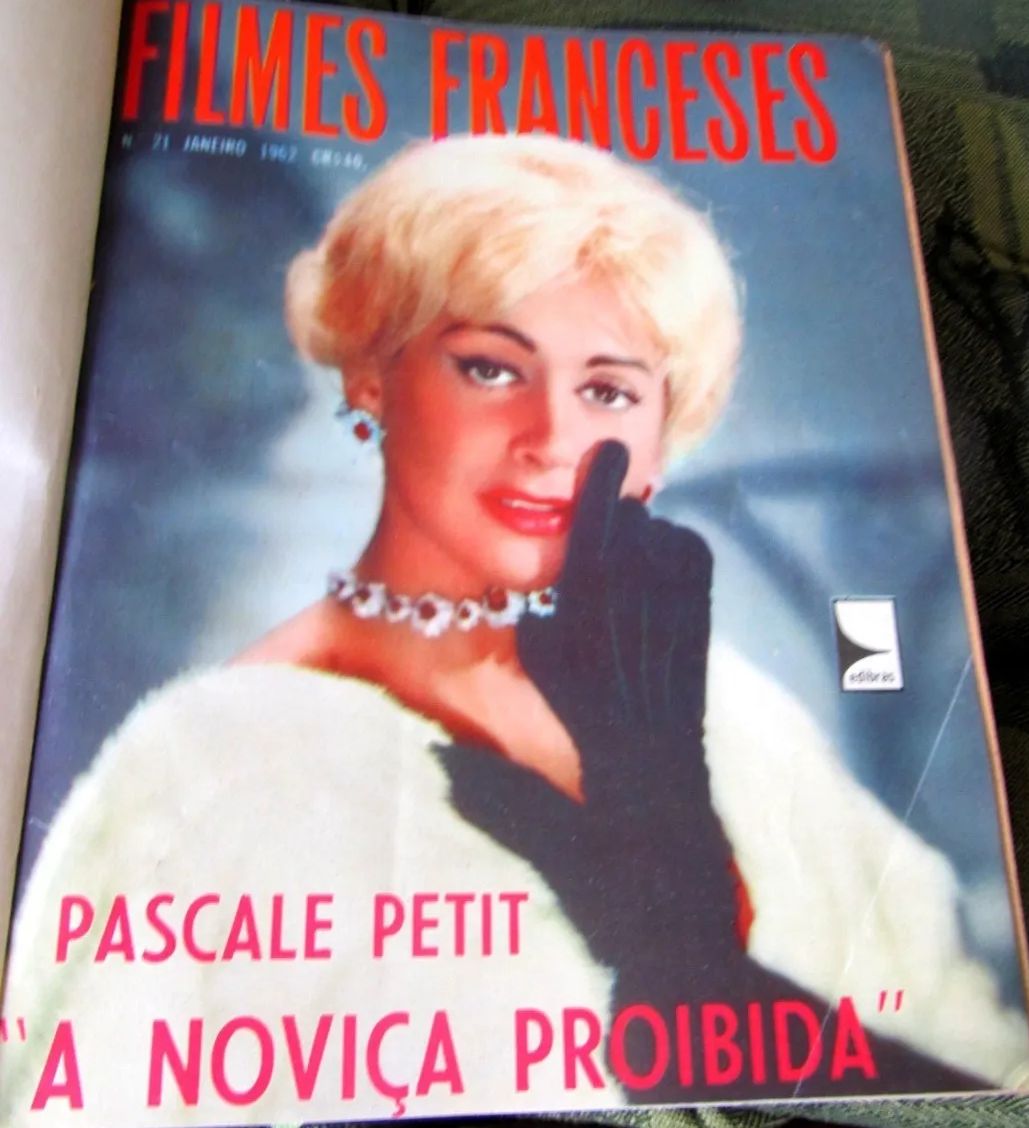FILMES FRANCESES magazine side cover Issue 21  January 1962