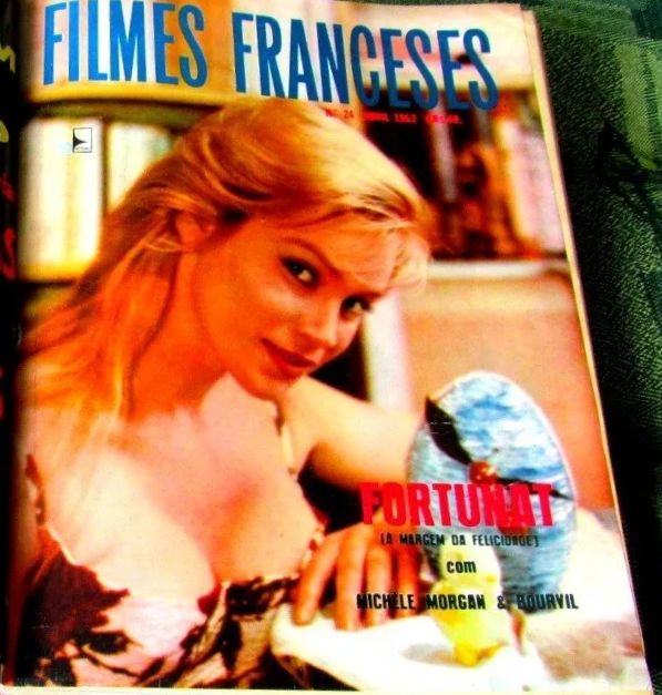 FILMES FRANCESES magazine side cover Issue 24  April 1962