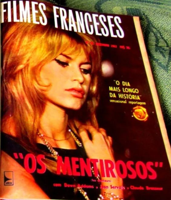 FILMES FRANCESES magazine side cover Issue 29  September 1962