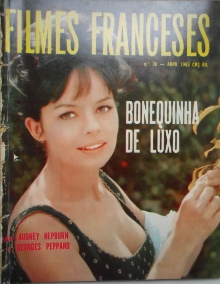 FILMES FRANCESES magazine side cover Issue 36  April 1963