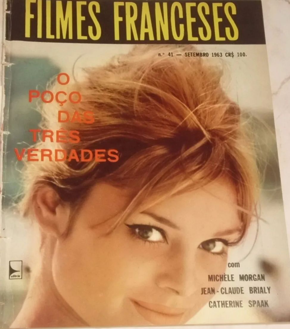 FILMES FRANCESES magazine side cover Issue 41  September 1963