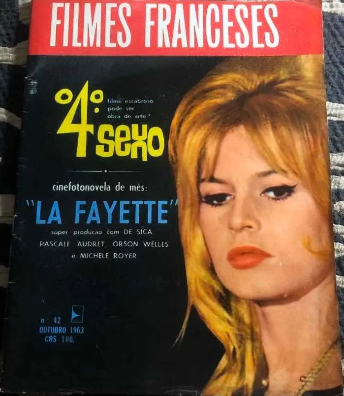 FILMES FRANCESES magazine side cover Issue 42  October 1963