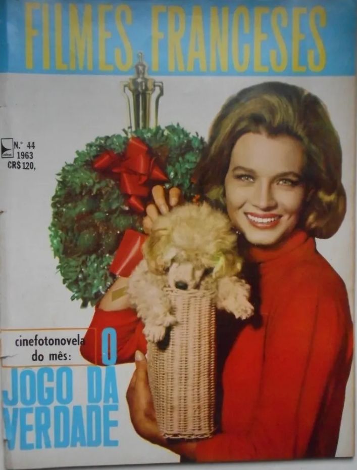 FILMES FRANCESES magazine side cover Issue 44  December 1963