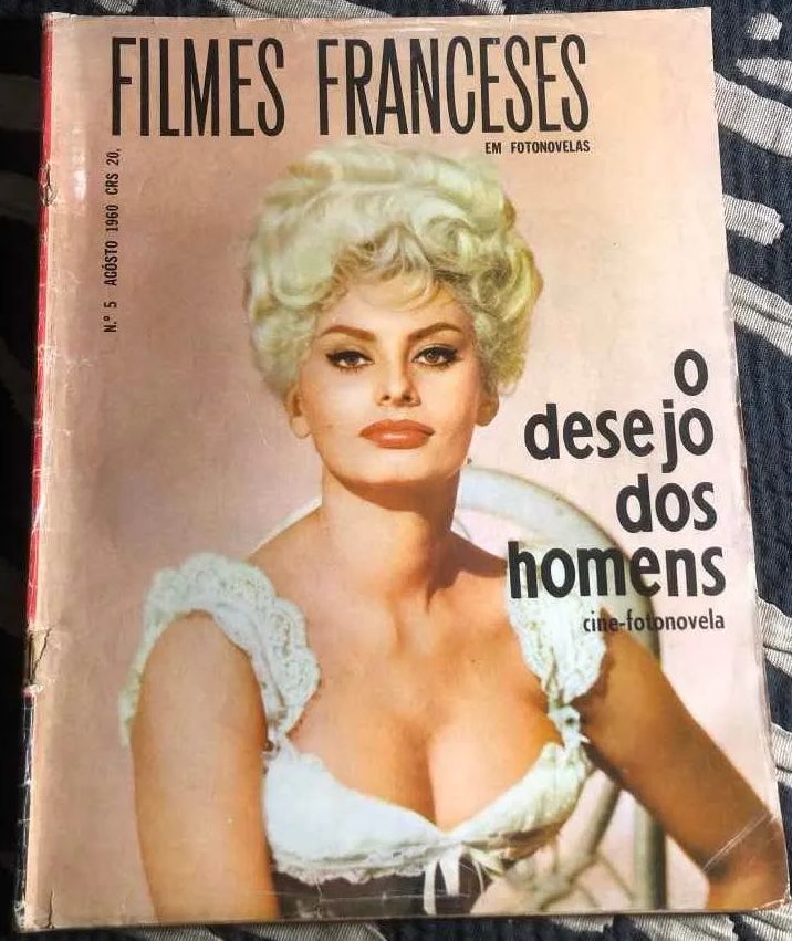 FILMES FRANCESES magazine side cover Issue 5  August 1960