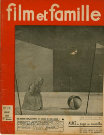 FILM ET FAMILLE magazine side cover Issue 70  July 1948