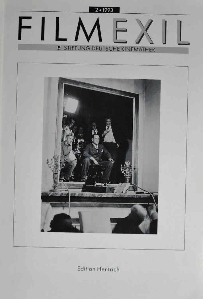 FILMEXIL magazine side cover Issue 2  1993