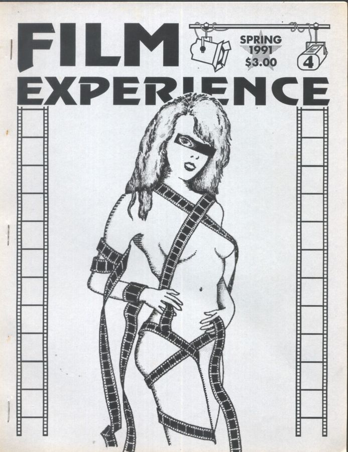 FILM EXPERIENCE magazine side cover Issue 4 Spring 1991