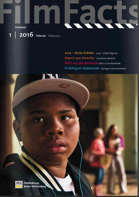 FILMFACTS (GERMANY) magazine side cover Issue 1 February 2016