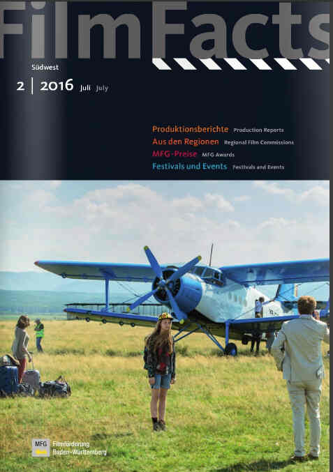 FILMFACTS (GERMANY) magazine side cover Issue 2 July 2016