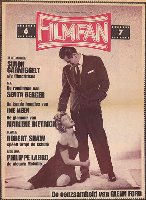FILMFAN magazine side cover Issue 6/7 July/August 1974