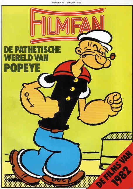 FILMFAN magazine side cover Issue 41 January 1982