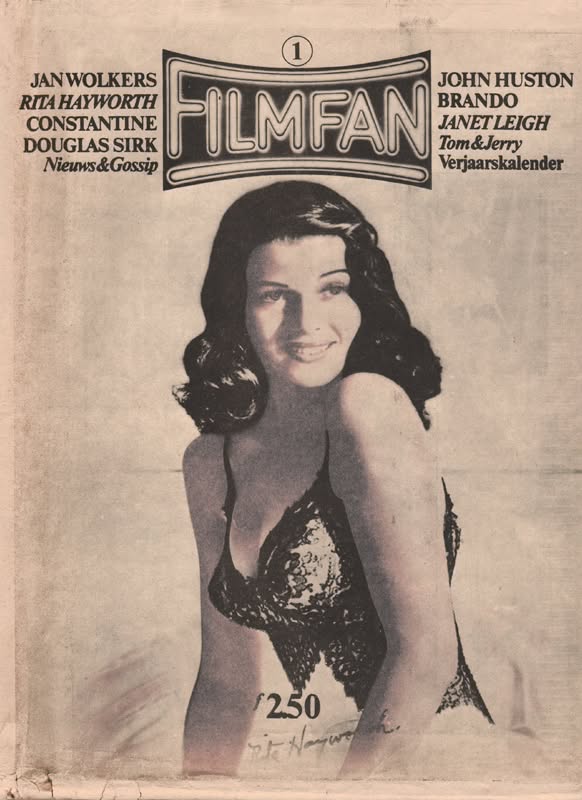 FILMFAN magazine side cover Issue 1  November 1972