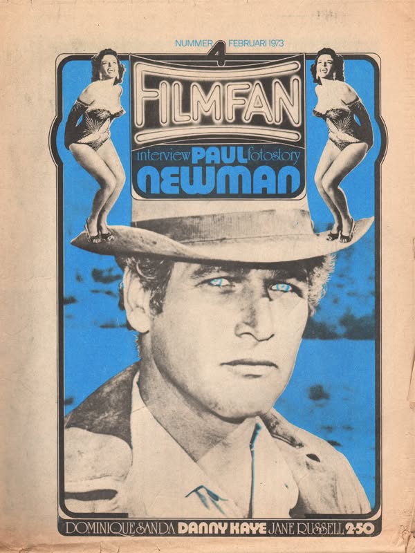 FILMFAN magazine side cover Issue 4  February 1973