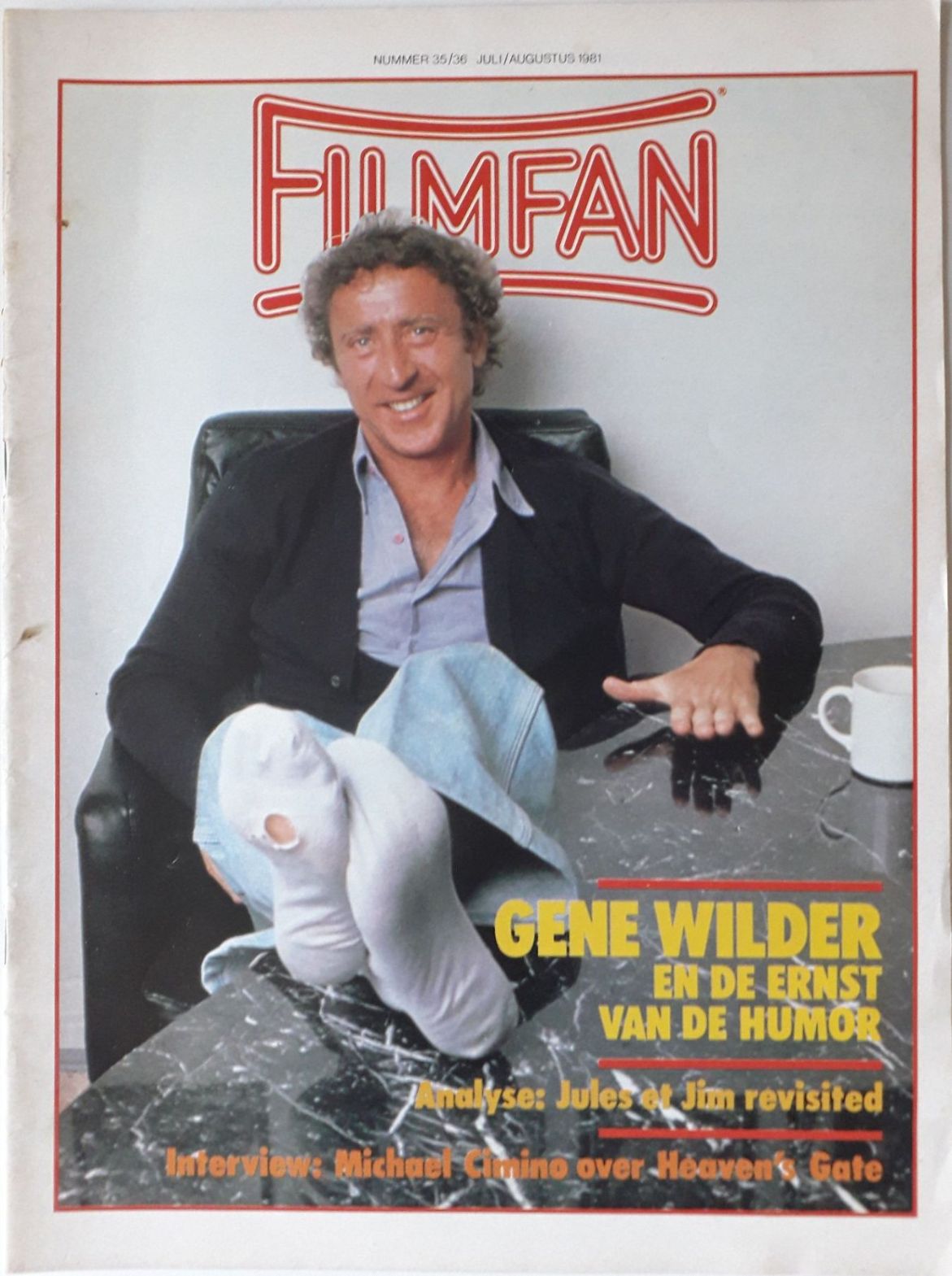 FILMFAN magazine side cover Issue 35-36  July/August 1981