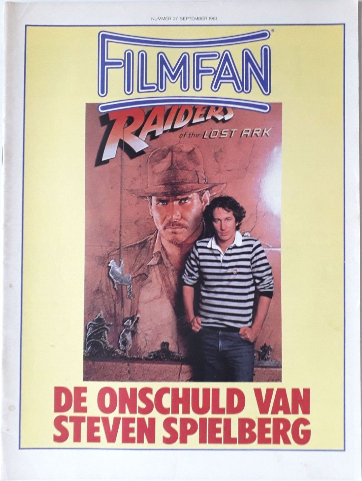 FILMFAN magazine side cover Issue 37  September 1981