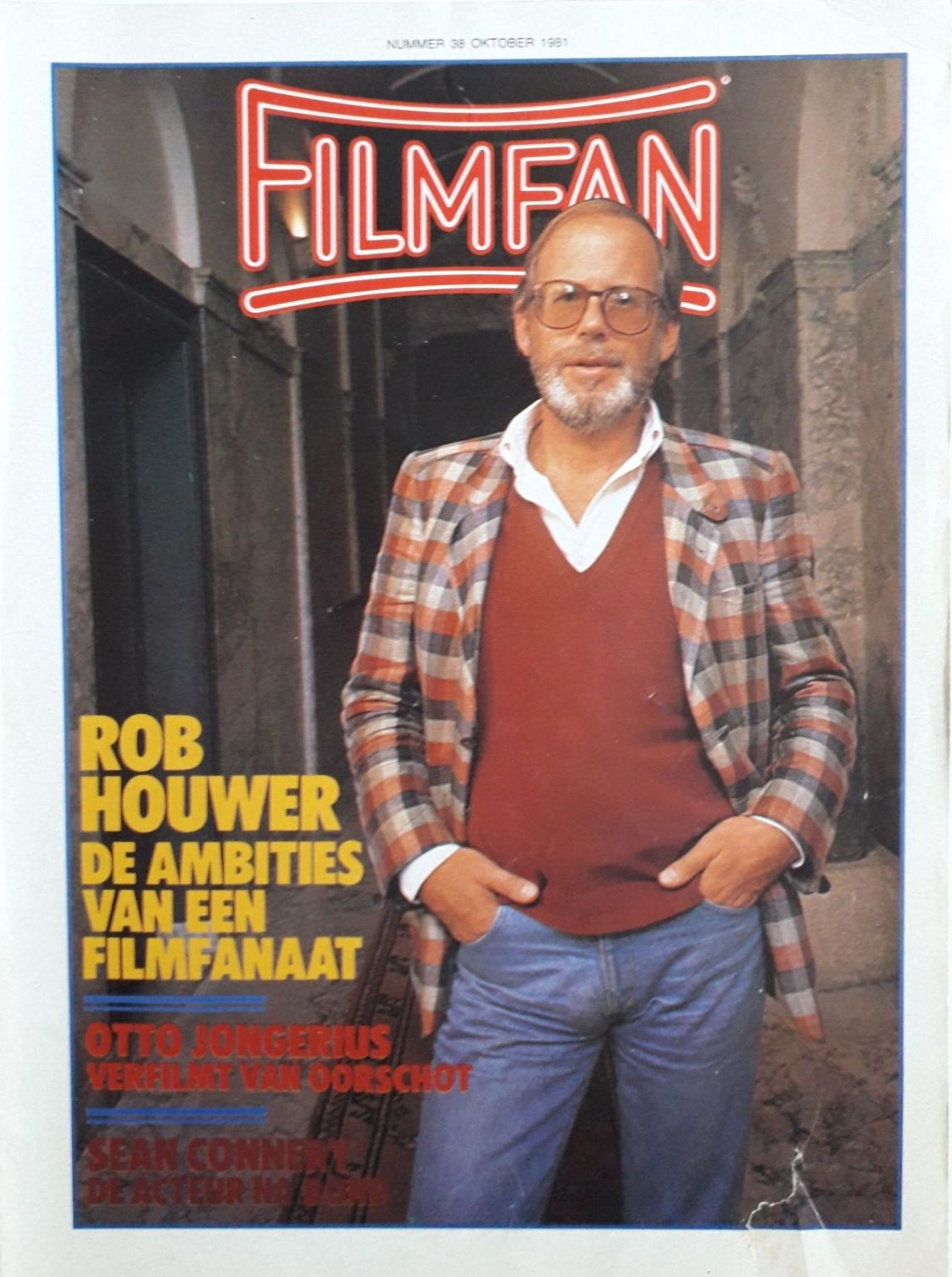 FILMFAN magazine side cover Issue 38  October 1981