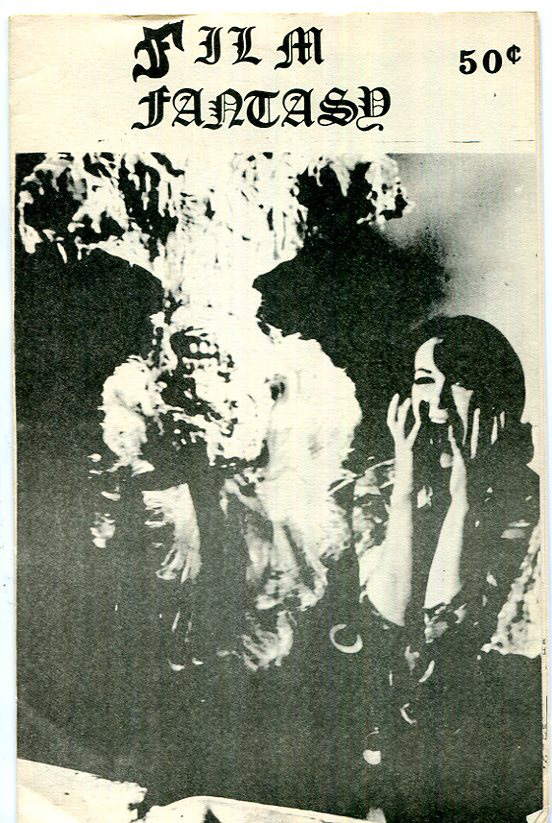 FILM FANTASY magazine side cover   1974