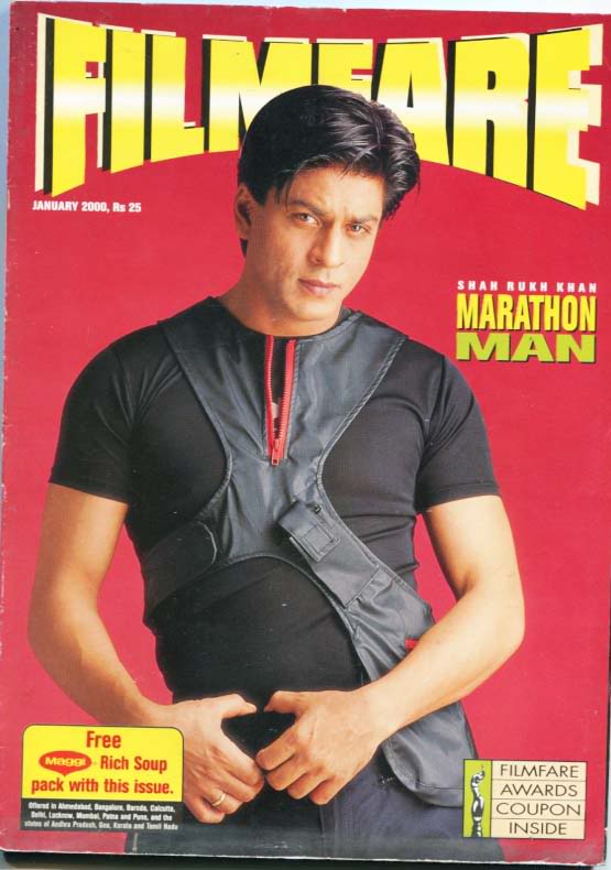 FILMFARE magazine side cover January 2000