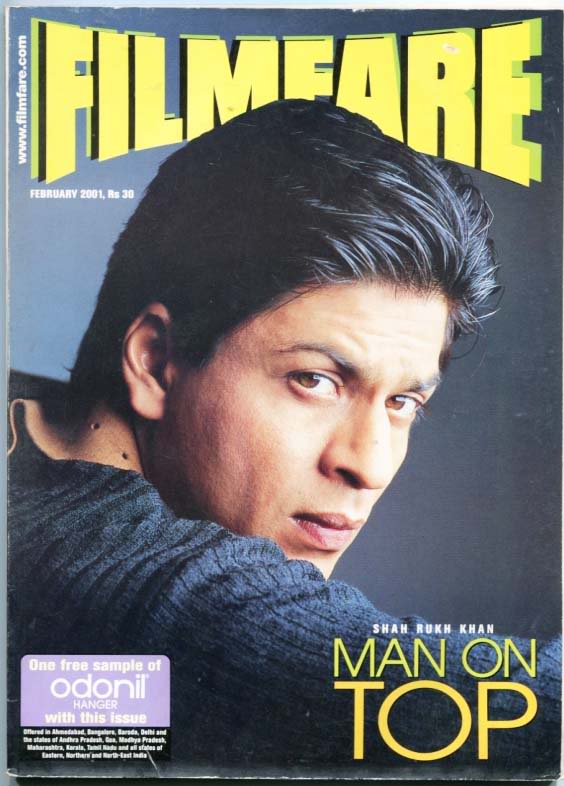 FILMFARE magazine side cover February 2001