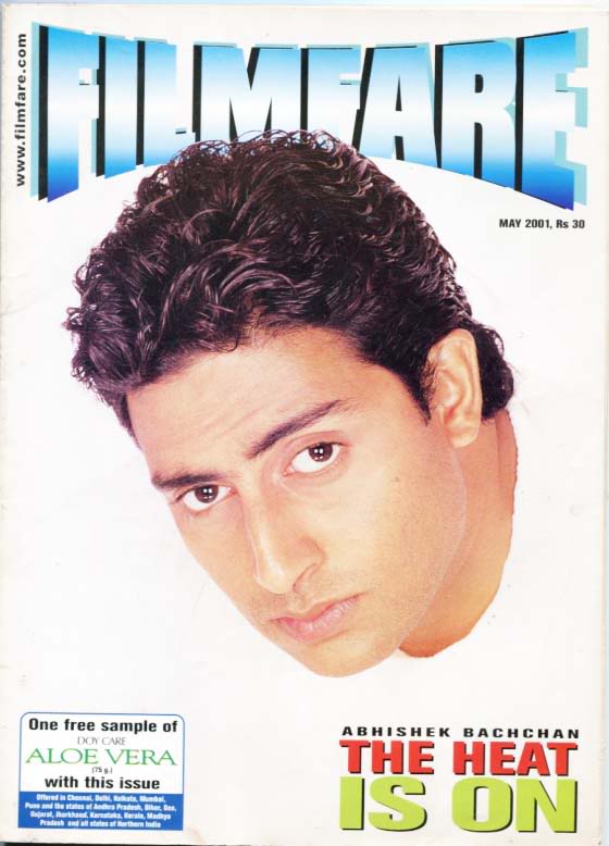 FILMFARE magazine side cover May 2001
