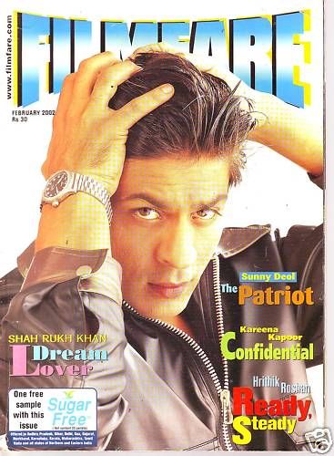 FILMFARE magazine side cover February 2002