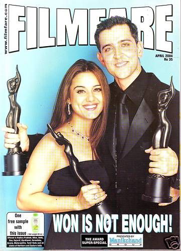 FILMFARE magazine side cover April 2004