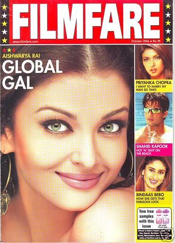 FILMFARE magazine side cover October 2004