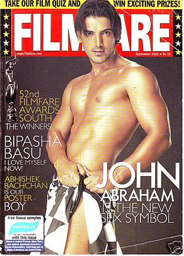 FILMFARE magazine side cover September 2005