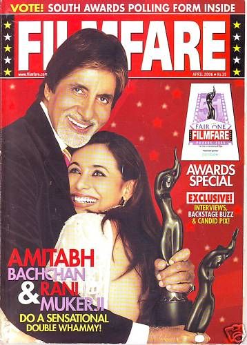 FILMFARE magazine side cover April 2006