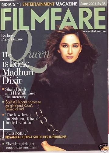 FILMFARE magazine side cover June 2007
