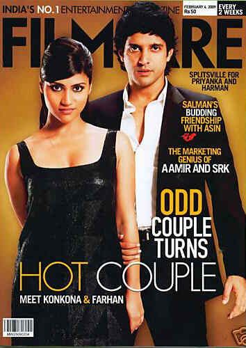 FILMFARE magazine side cover 4 February 2009