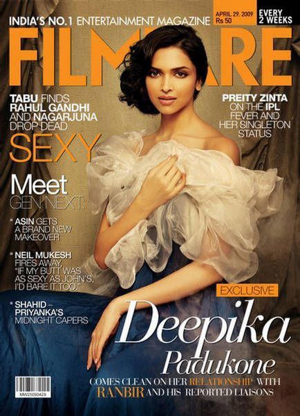 FILMFARE magazine side cover 29 April 2009