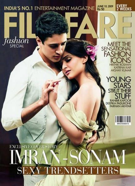 FILMFARE magazine side cover 10 June 2009