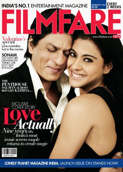 FILMFARE magazine side cover 17 February 2010