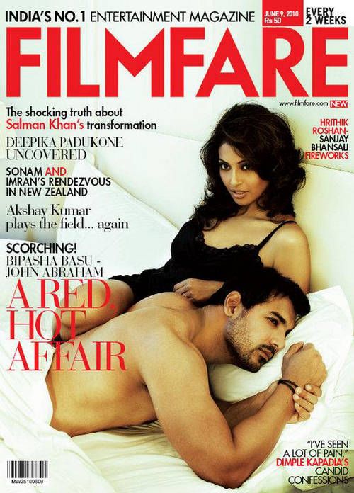 FILMFARE magazine side cover 9 June 2010