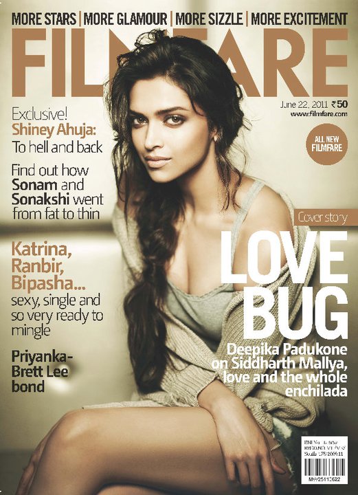 FILMFARE magazine side cover 22 June 2011