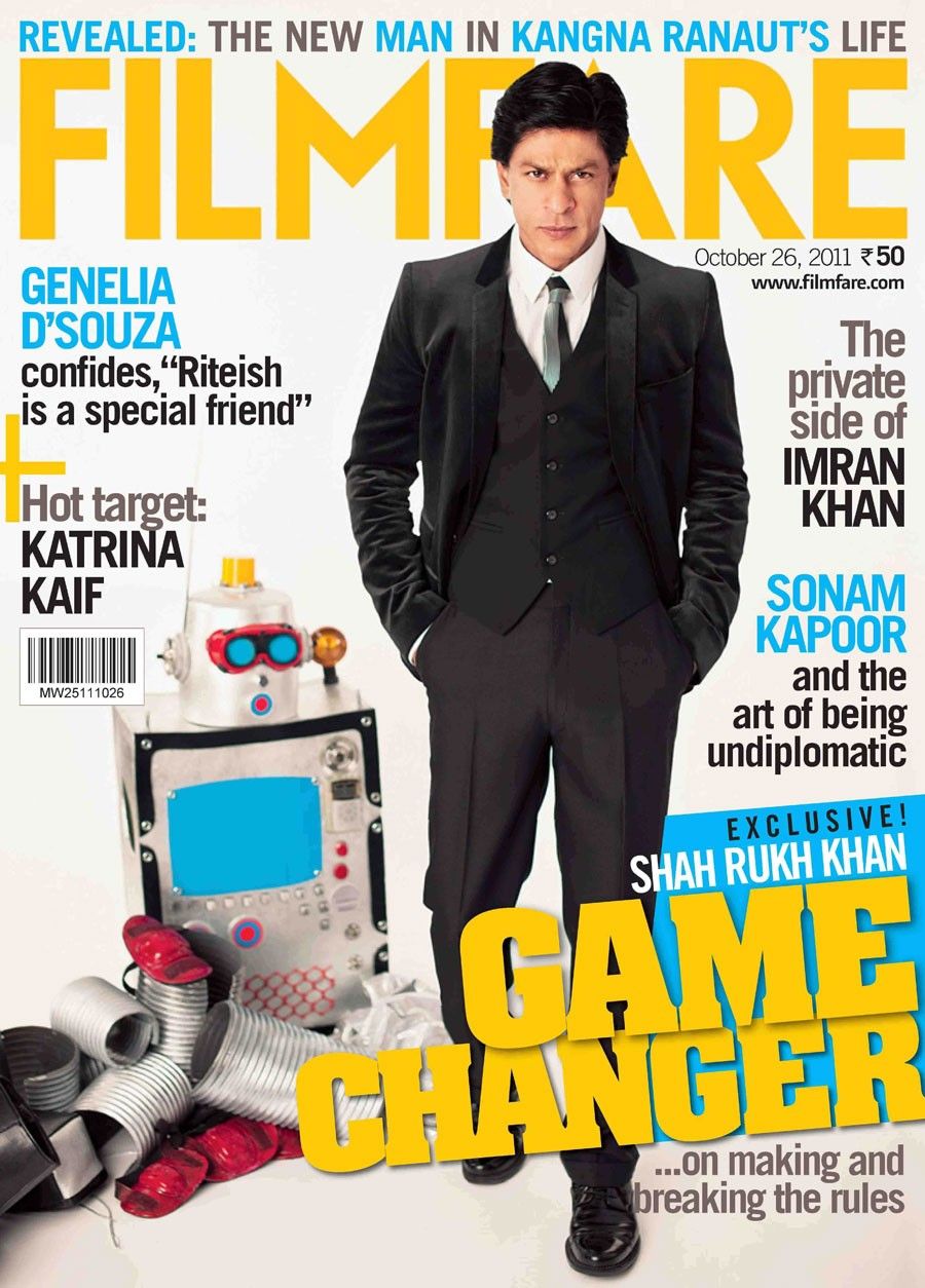 FILMFARE magazine side cover 26 October 2011