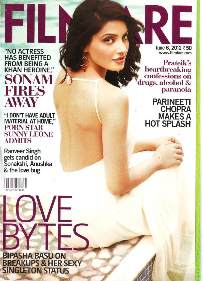FILMFARE magazine side cover 6 June 2012