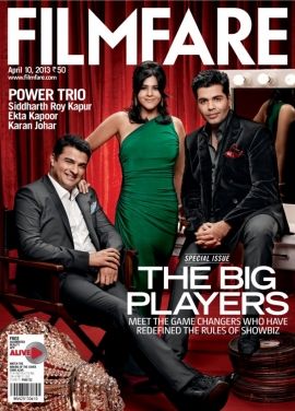 FILMFARE magazine side cover 10 April 2013