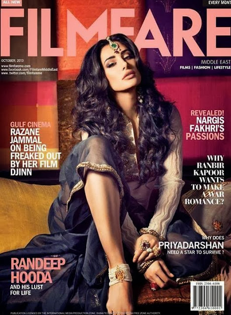 FILMFARE magazine side cover 23 October 2013