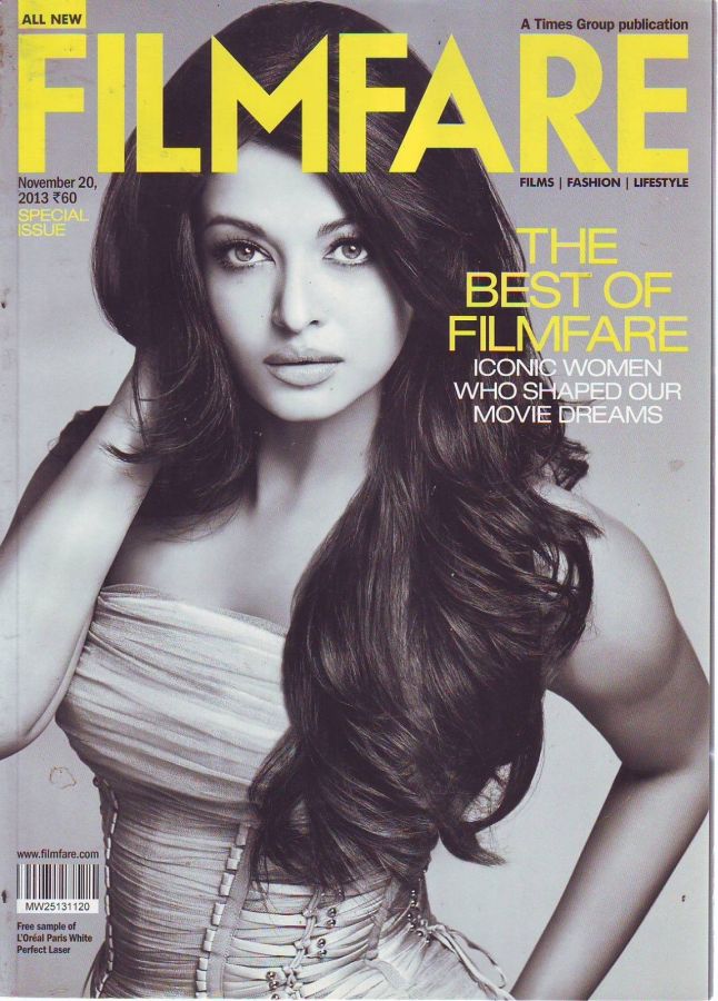 FILMFARE magazine side cover 20 November 2013