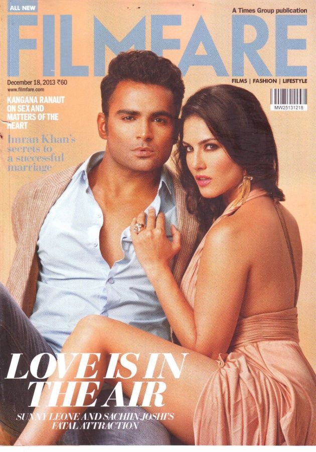 FILMFARE magazine side cover 18 December 2013