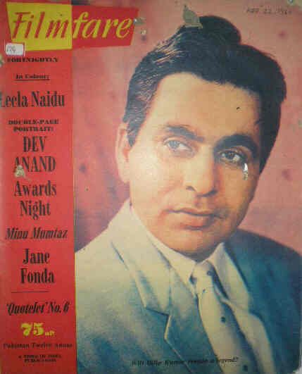 FILMFARE magazine side cover 22 April 1960