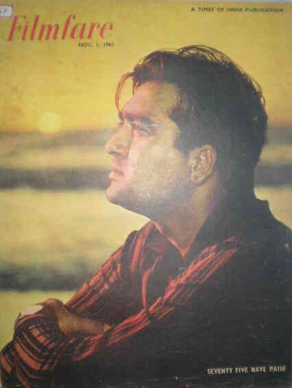 FILMFARE magazine side cover 1 November 1961