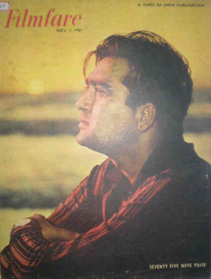 FILMFARE magazine side cover 1 November 1963