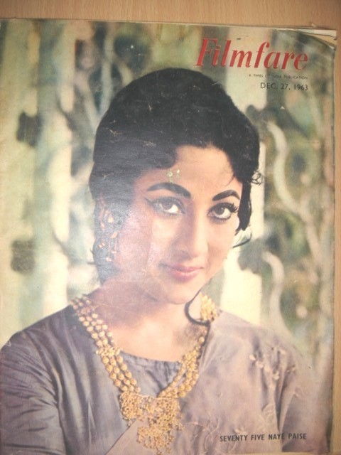 FILMFARE magazine side cover 27 December 1963