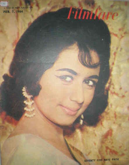 FILMFARE magazine side cover 7 February 1964