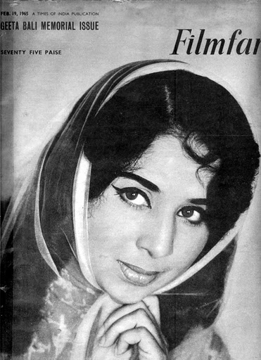 FILMFARE magazine side cover 19 February 1965